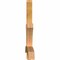 Ekena Millwork Davenport Rough Sawn Timber Gable Bracket, Western Red Cedar, 96"W x 40"H x 4"D x 4"F, 10/12 Pitch GBW096X40X0404DAV00RWR - alternate 3